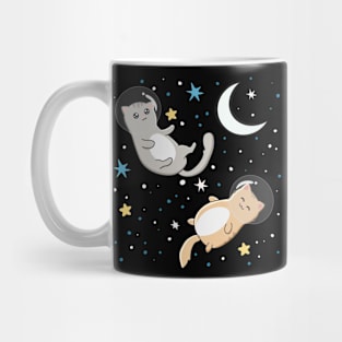 Cats In Space - Funny Cat UFO Lover Space Exploration Geek Mug